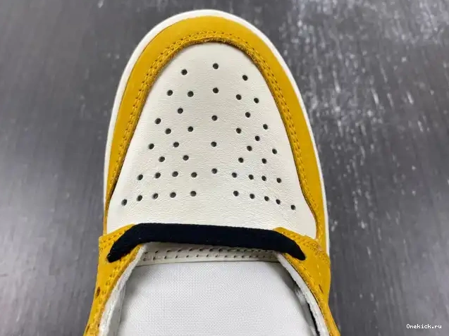 One Kick 1 DZ5485-701 Ochre Air Yellow OG High Jordan 0604